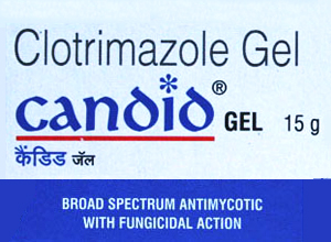 candid gel 1% w/v 15gm (Clotrimazole) (GLENMARK)