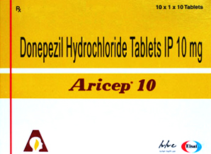 Aricep 10 mg 100 Tab
