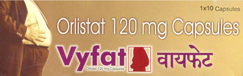 Vyfat 10 caps in 1 box (Intas) 120 mg