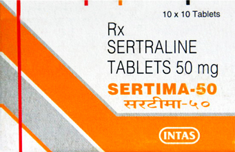 Serutima 50MG (Intas Pharma) 10pill in 1 sheet
