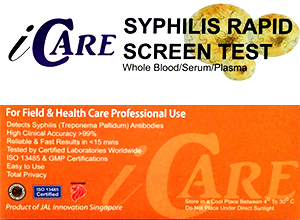 iCare Syphilis Rapid Screen Test Kit