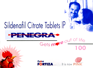 penegra 100MG (zydus cadila Ltd) 4PIlls in 1 box
