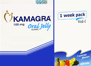 Kamagra oral jelly 1week pack (Ajantha Pharma) 7 saches in box 100mg