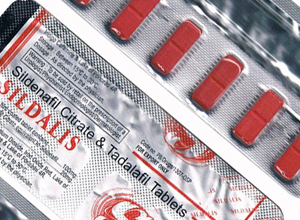 Sildalist (Dharam) 100mg/20mg 6 pills in 1 sheet