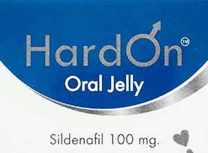 Hardon Jelly (one-week pack) 100 mg 7 sachets in 1 box