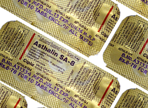 Asthalin (Cipla) 8 mg 10 pills in 1 sheet