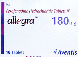 ALLEGRA 180 mg 10 Tab