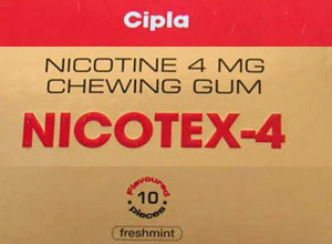 Nicotex 4 mg 30 Gums