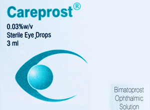 Careprost Eye Drop 0.03% w/v 3 ml  (Sun Pharma)