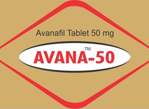 Avana (Sunrise Remedies) 4 tabs/pack in 1 box 50 mg