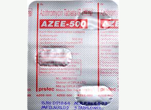 AZEE 500mg 3 pills in 1 box
