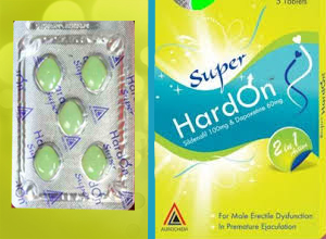Super Hardon 100 mg+60mg 5 pills in 1 box