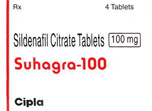 SUHAGRA 100 mg 4 Tab