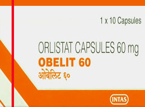 OBELIT 60mg (Intas Pharmaceuticals Ltd) 10CAPSULE in 1 box